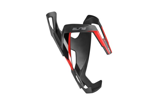 Košík na láhev ELITE Vico Carbon Matt Black/Red