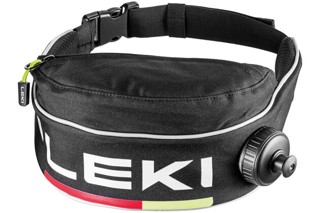 Thermo ledvinka LEKI Drinkbelt Thermo Black/Bright red/Neonyellow