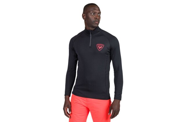 Mikina ROSSIGNOL NEW HERO CLASSIQUE HZ-BLACK