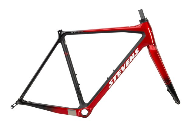 Rámový set STEVENS CC Super Prestige Chrome Red Black