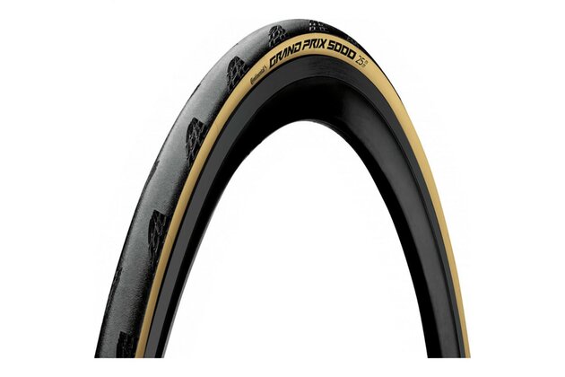 Plášť CONTINENTAL Grand Prix 5000 AllSeason TR Cream kevlar
