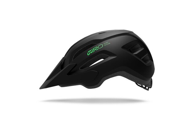Dětská helma GIRO Fixture II Youth Mat Black/Vivid Green