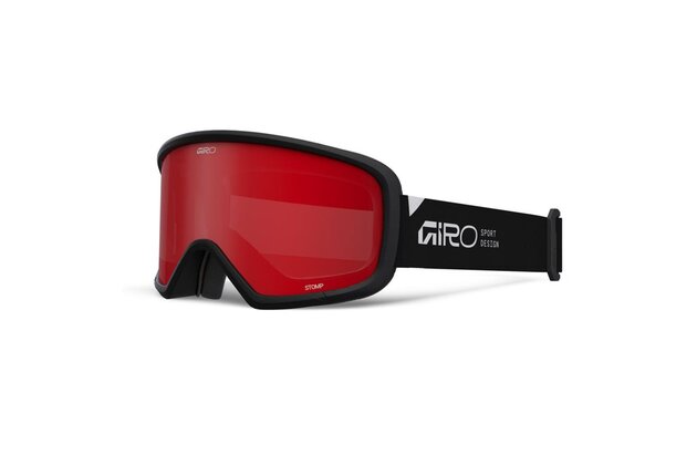 Brýle GIRO Stomp Black Wordmark-Amber Scarlet