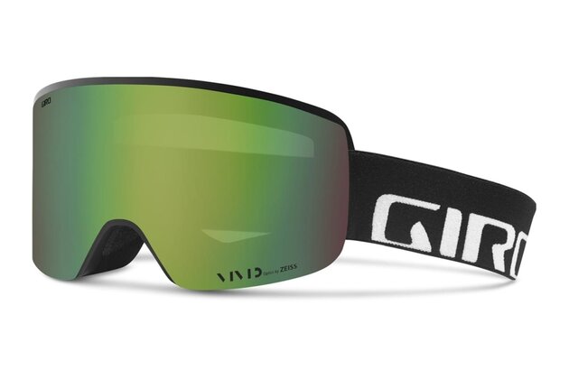 Brýle GIRO Axis Black Wordmark Vivid Emerald/Vivid Infrared (2 skla)
