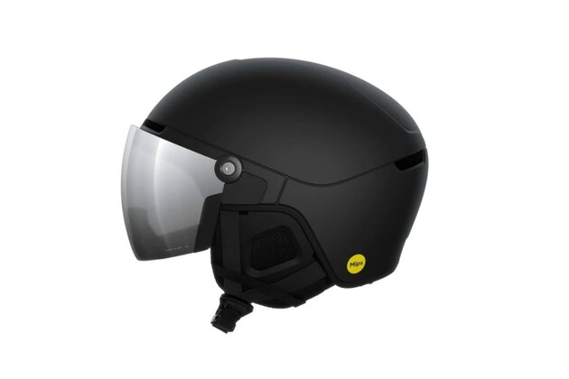 Přilba POC Obex Visor Uranium Black Matt/Clarity Universal/Partly Sunny/Silver