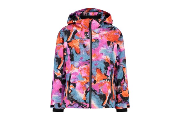 Dětská bunda CMP KID G Snaps Hood Multicolor Dětská bunda CMP KID G Snaps Hood Multicolor