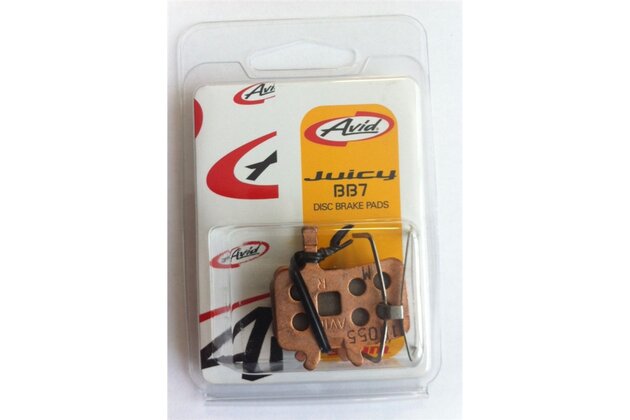 Brzdové destičky SRAM Juicy/BB7 ocel/sintrované