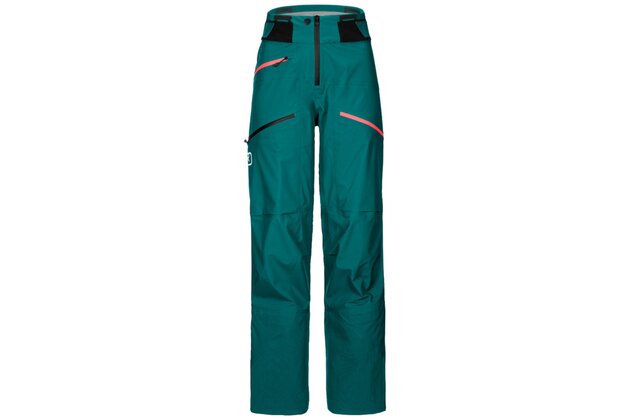 Dámské kalhoty ORTOVOX 3L Deep Shell Pacific Green
