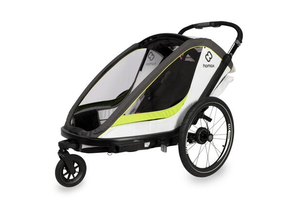 Dětský vozík HAMAX Breeze White/Green