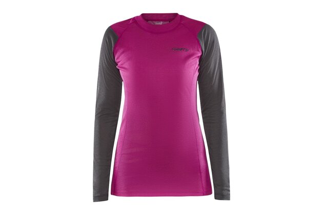 Dámské triko CRAFT Core Warm Baselayer Pink