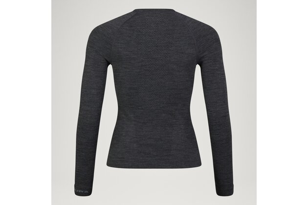 Dámské spodní triko s dlouhým rukávem ENUDRA Baabaa Pro Grey