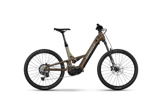 GHOST E-ASX Advanced Low Brown Bear/Stone Glossy