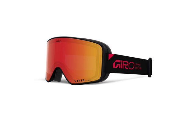 Brýle GIRO Method Black/Red Stacked-Vivid Ember/Vivid Infrared (2skla)