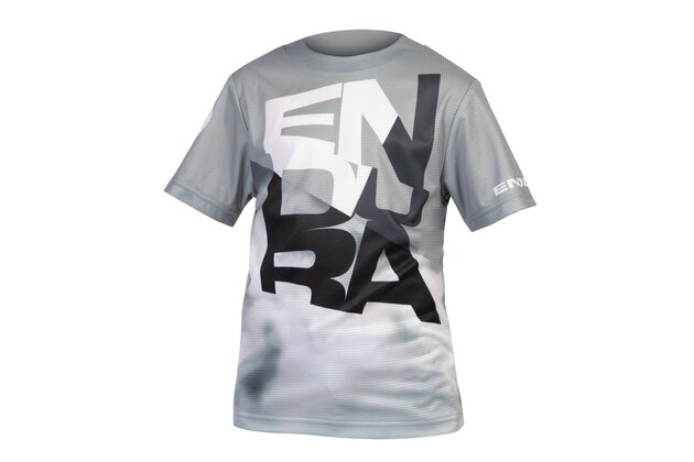 Dětský dres ENDURA SingleTrack Core Tee Dreich Grey