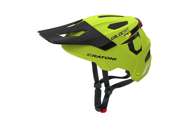 Dětská helma CRATONI WildCat MIPS Lime Matt