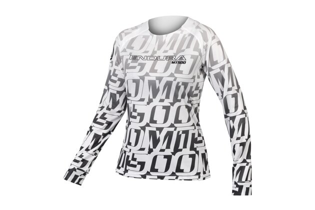 Dámský dres s dlouhým rukávem ENDURA MT500 Print Tee LTD Black