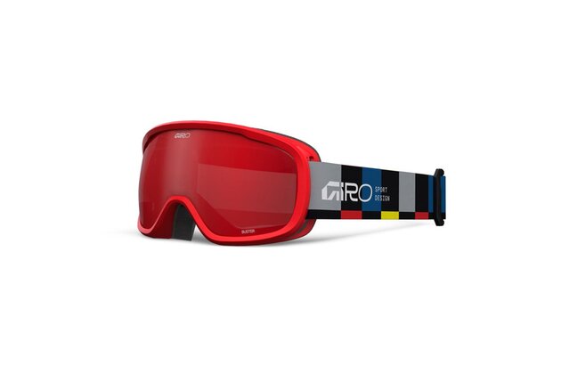 Brýle GIRO Buster Black Blocks-Amber Scarlet