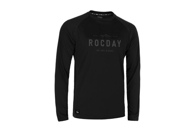 Dres s dlouhým rukávem  ROCDAY Patrol Black/Grey