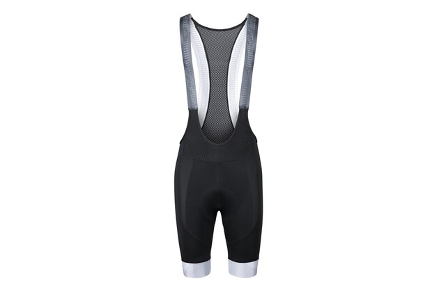 Kraťasy se šráky a vložkou FORCE Stripe Black/White