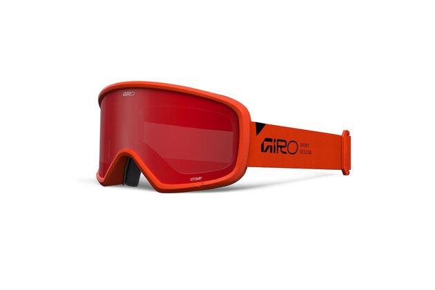 Brýle GIRO Stomp Orange Wordmark-Amber Scarlet