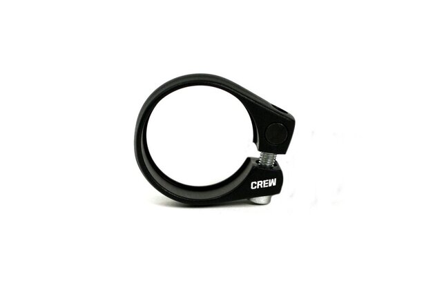 Sedlová objímka GHOST Black 38,0mm