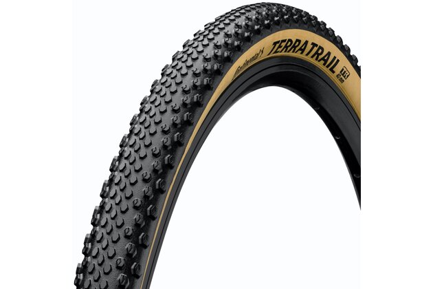 Plášť CONTINENTAL Terra Trail ShieldWall kevlar Cream