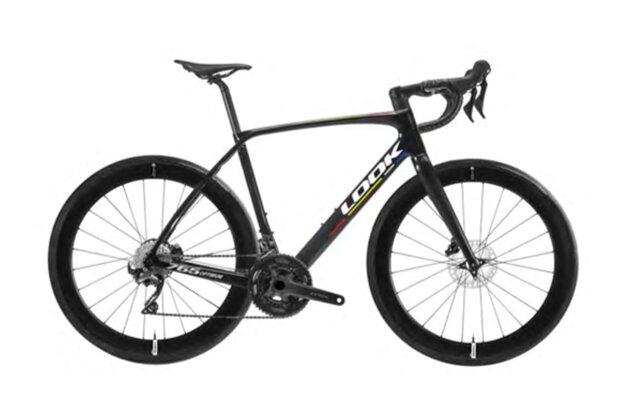 LOOK 765 Optimum 2 Pro Team Black Shimano 105 Di2LOOK R50D