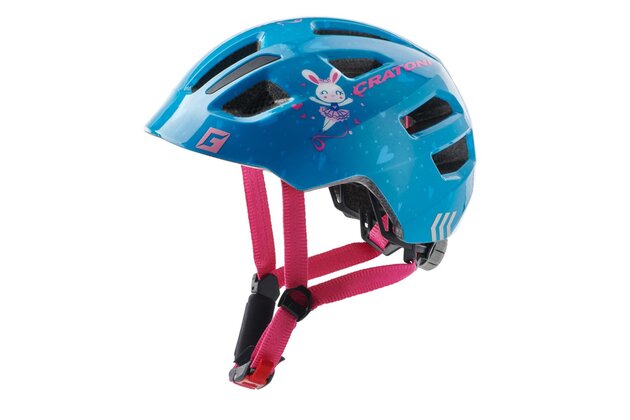 Dětská helma CRATONI Maxster Bunny Blue Glossy