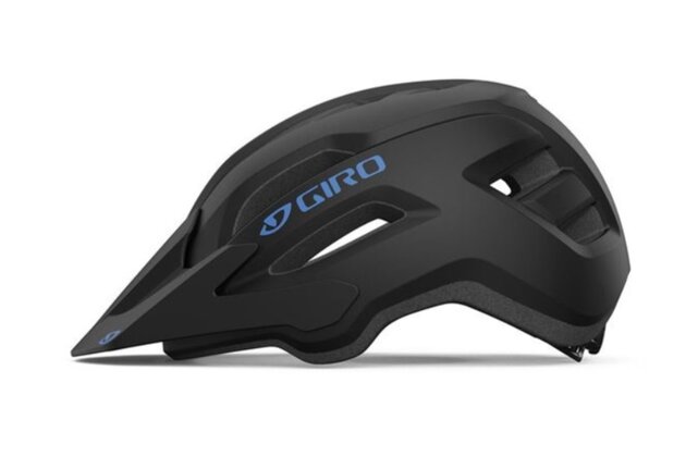 Dětská helma GIRO Fixture II Youth Mat Black/Blue