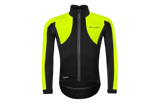 Bunda zimní FORCE X100 Black/Fluo