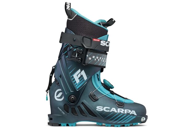 Skialpové boty SCARPA F1 3.0 Anthracite/Ottanio