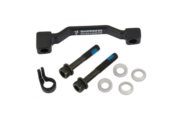 Brzdový adaptér SHIMANO 203mm SM-MA-F203P/PM
