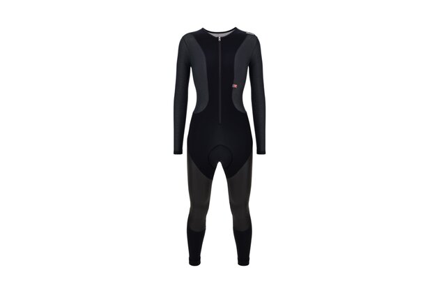 Dámské kalhoty s náprsenkou SANTINI Vega Dry Black