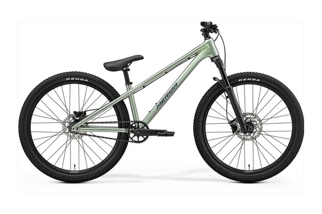 MERIDA Dirt 500 Grey/Green Clear Coat (Silver)