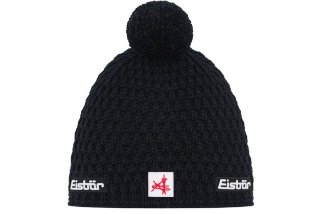 Čepice EISBÄR Trail Pompon MÜ SA Black
