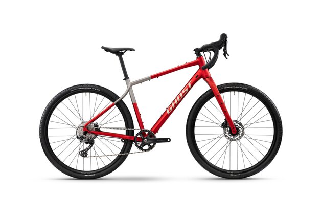 GHOST Asket Deep Crimson/Gunmetal Grey Matt