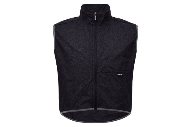 Unisex vesta SANTINI High Vis Black