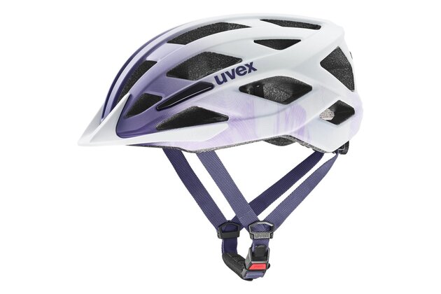 Dětská helma UVEX Air Wing 2 Cc Lilac-White Matt