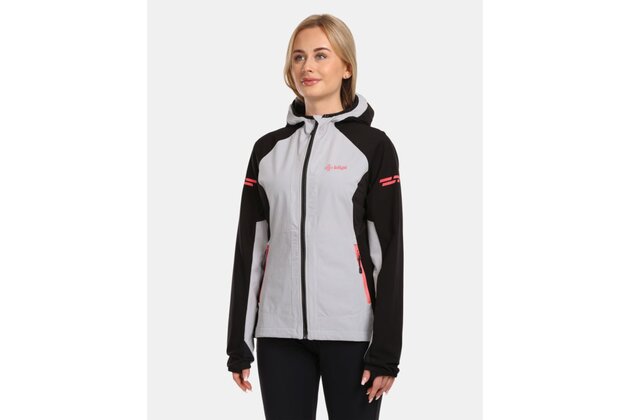 Dámská Softshellová běžecká bunda KILPI Baleo Light Grey