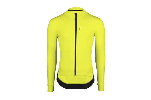 Zimní dres dlouhým rukávem FORCE Endless Fluo