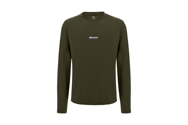 Triko s dlouhým rukávem SANTINI Brand Green