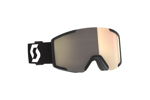 Brýle SCOTT Shield LS Mineral Black/White AMPLS Bronze Chrome