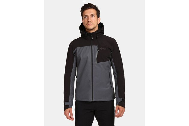 Softshellová bunda KILPI Ravio Dark Grey