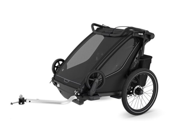 Dětský vozík THULE Chariot Sport 2 Double Black