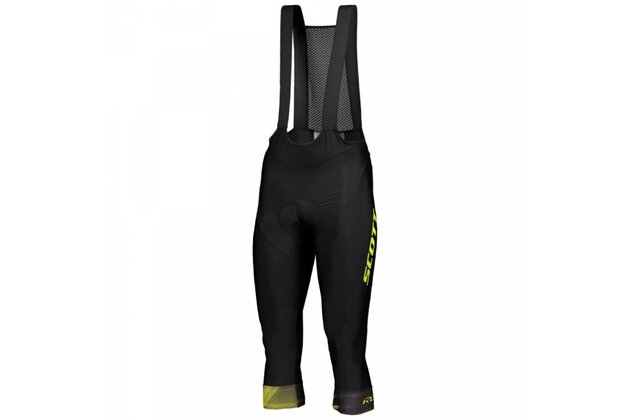 Kalhoty se šlemi SCOTT Knickers M's RC Pro +++ Black/Sulphur Yellow