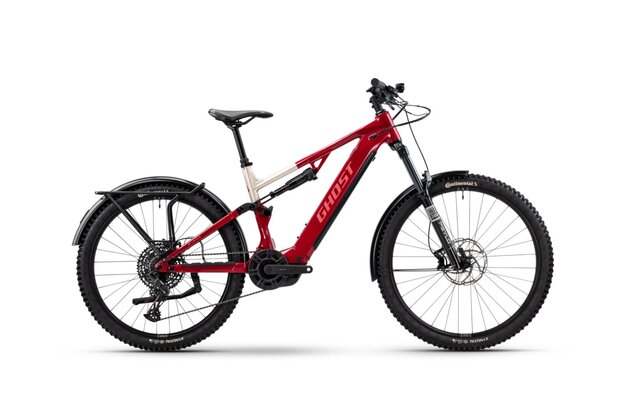 GHOST E-ASX Essential EQ Rebel Red/Coffee Pebble