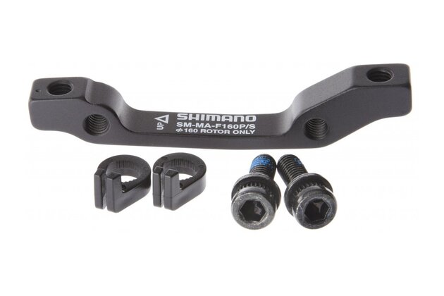Brzdový adaptér SHIMANO 160mm SM-MA-F160P/S