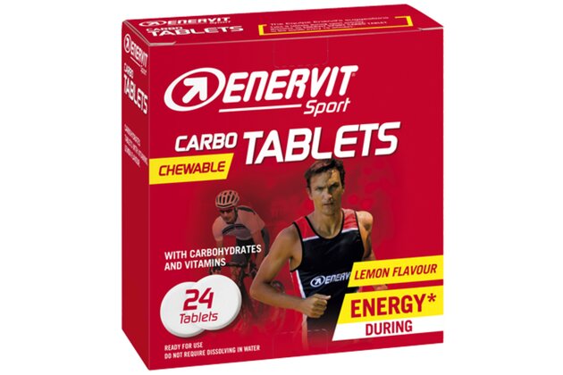 ENERVIT Carbo Tablets 24 Tablet Citron