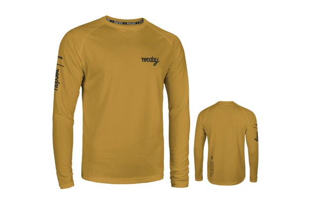 Dres s dlouhým rukávem  ROCDAY Podium Yellow