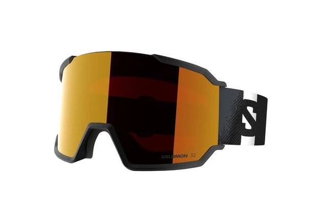 Brýle SALOMON S/VIEW 3 BLACK/Mid Red